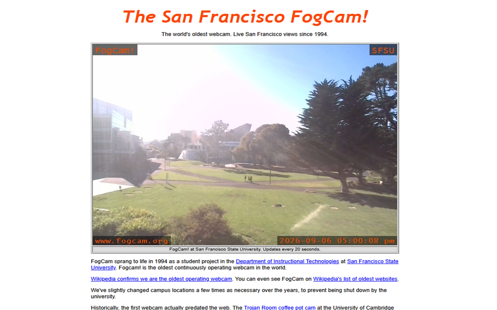 Preview of FogCam